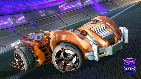 A Rocket League car design from KhiJ18