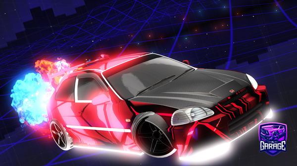 A Rocket League car design from cybert-robot2705