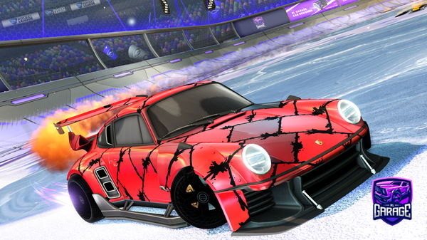 A Rocket League car design from EdgelessComic