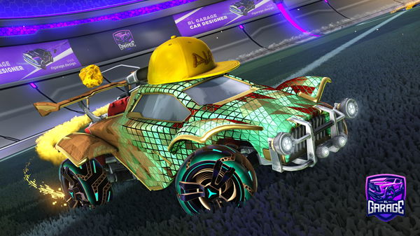 A Rocket League car design from RWJ