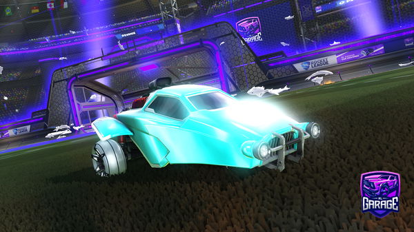 A Rocket League car design from 2Crispy