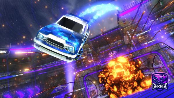 A Rocket League car design from Nik11021999