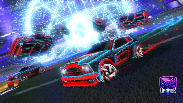 A Rocket League car design from Goofy02