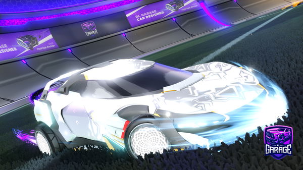 A Rocket League car design from animeexofi