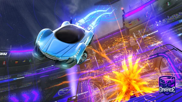 A Rocket League car design from Kiyaan