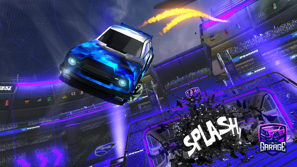 A Rocket League car design from SheluvJay6963