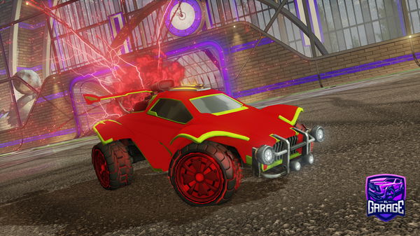 A Rocket League car design from modsax