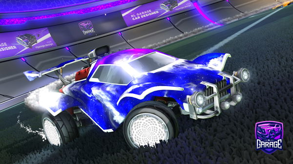 A Rocket League car design from T_Sparkle_