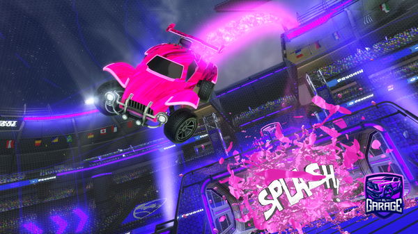 A Rocket League car design from TripleSider