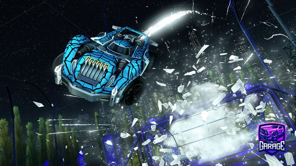 A Rocket League car design from Rippingrayman