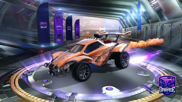 A Rocket League car design from Bonny26_