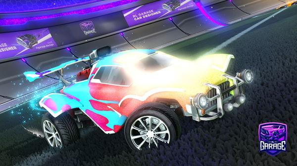 A Rocket League car design from Hutch_RL