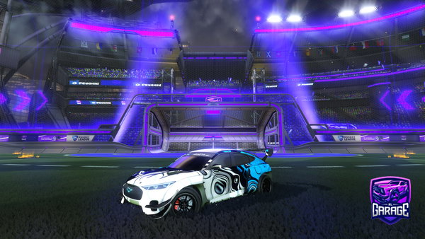 A Rocket League car design from ps-flip-10