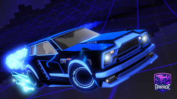 A Rocket League car design from strykerredbull11