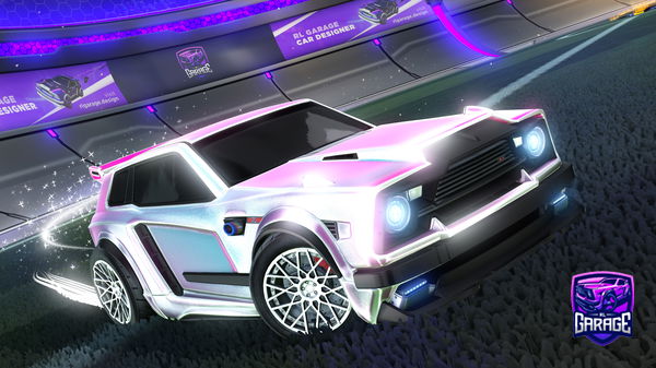 A Rocket League car design from Qaikozu
