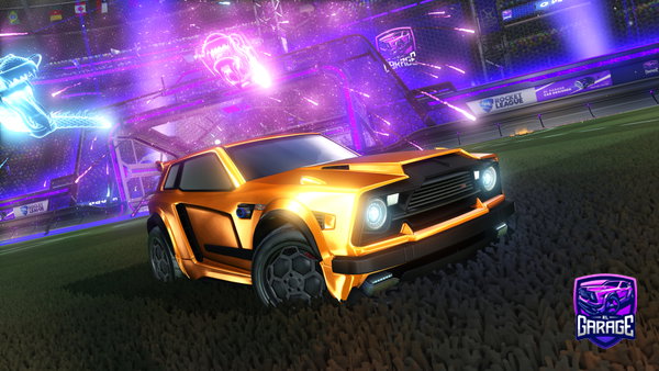 A Rocket League car design from EP1C-RABB1T