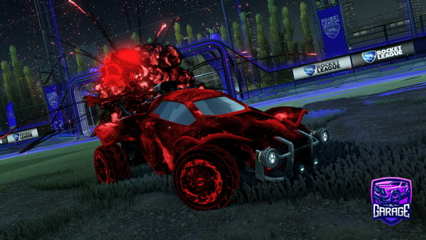 A Rocket League car design from Freakgamer_K2