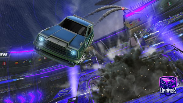 A Rocket League car design from Marc0853