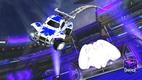 A Rocket League car design from ohiodog567