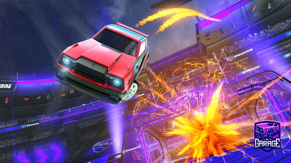 A Rocket League car design from LucaTony24