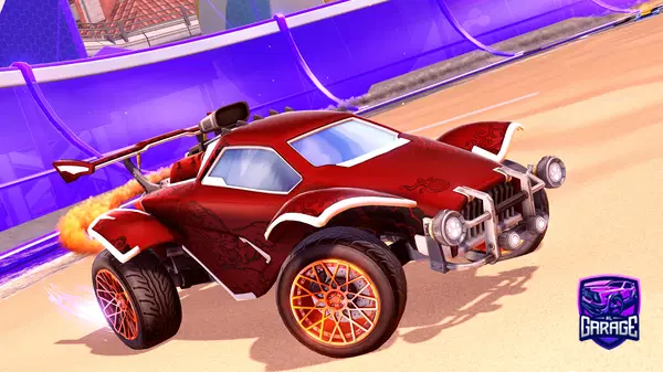 A Rocket League car design from Mathicrack12Q