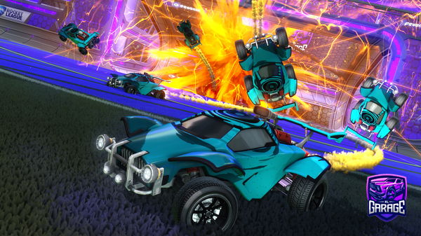 A Rocket League car design from Tygo1205