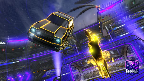 A Rocket League car design from TallGoose