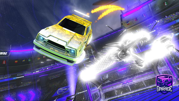 A Rocket League car design from Brytonious