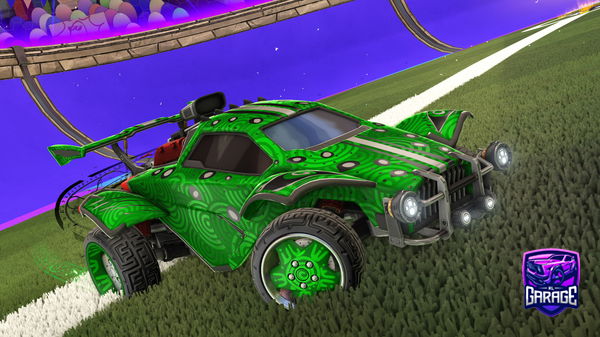 A Rocket League car design from ChappyDaBoi3