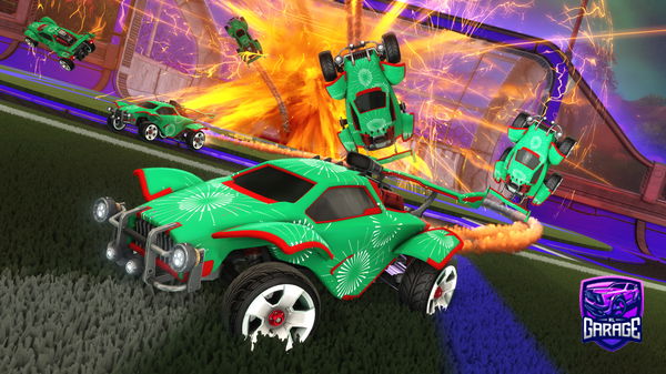 A Rocket League car design from TH3PR0PLAY3R