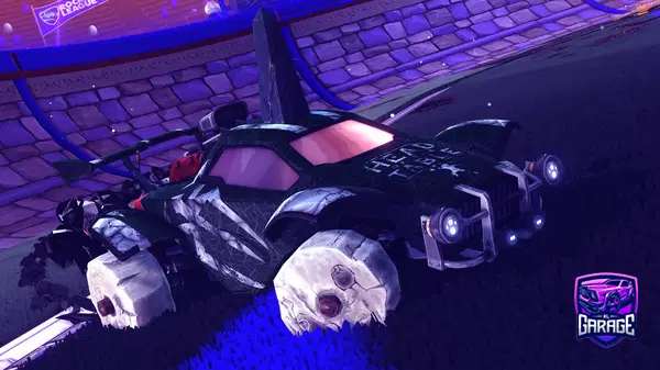 A Rocket League car design from -V3N0M-