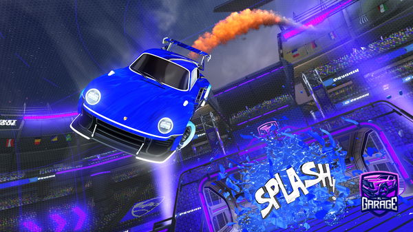 A Rocket League car design from VP_kylo_66