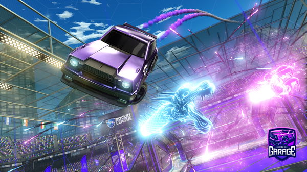 A Rocket League car design from RoroRL6