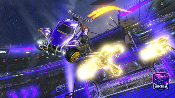 A Rocket League car design from VAZR-BK