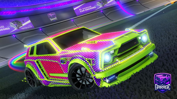 A Rocket League car design from Norwth