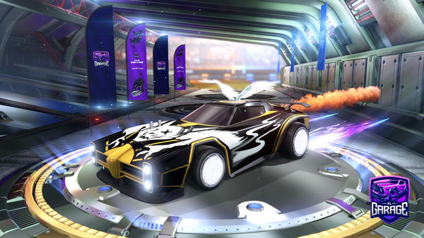 A Rocket League car design from l9op