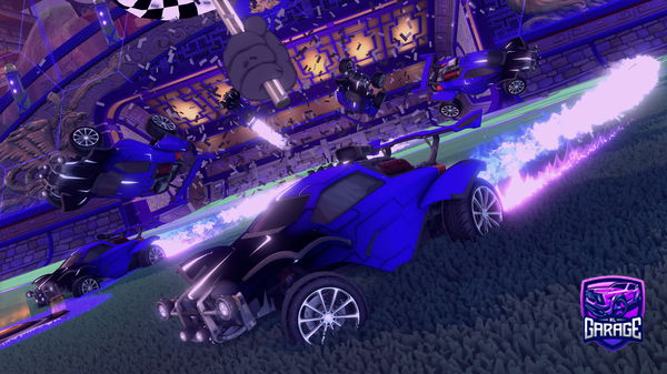 A Rocket League car design from Rltn