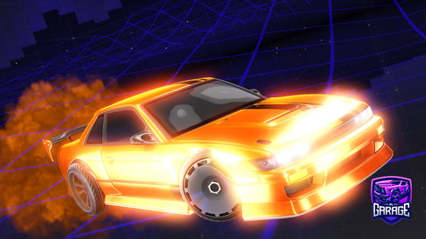 A Rocket League car design from RJcool