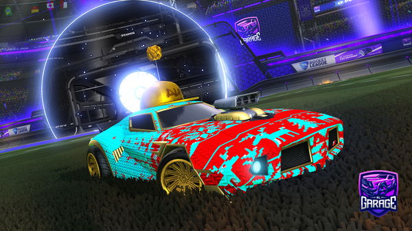 A Rocket League car design from Lord_Baard13