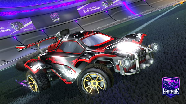 A Rocket League car design from FuzzyPotato7824