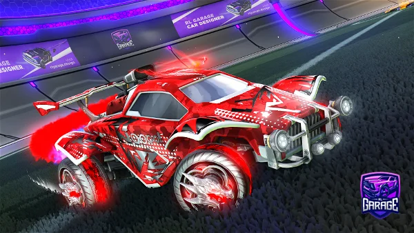 A Rocket League car design from Pickles604