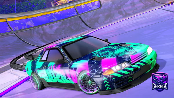 A Rocket League car design from Jam_ware