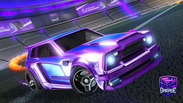 A Rocket League car design from Pawniward