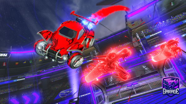 A Rocket League car design from CrispHydra83098