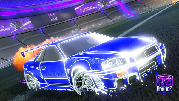 A Rocket League car design from Snic