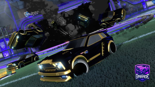 A Rocket League car design from Nateistall