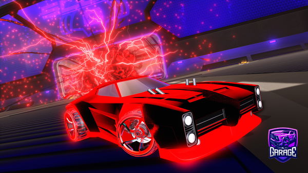 A Rocket League car design from Black_Ink