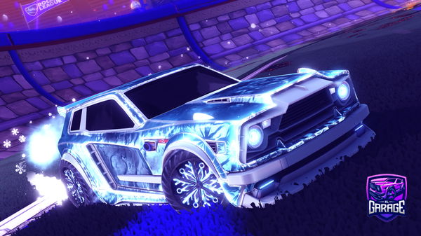 A Rocket League car design from shiranko
