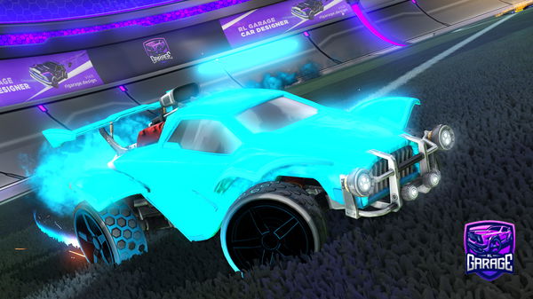 A Rocket League car design from DSS_Discobrains