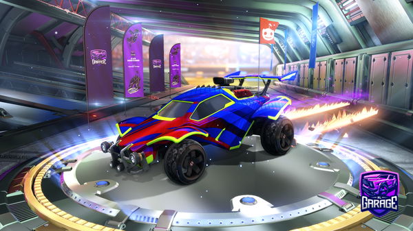 A Rocket League car design from NombreUne